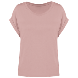 Eco-Friendly Ladie's Rolled-Up Sleeves T-shirt, miniatyr 3